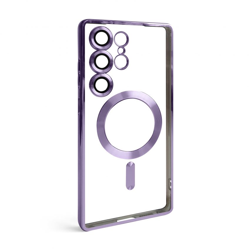 Coque avec MagSafe pour Samsung Galaxy S25 Ultra/S938 (2025) violet (11)