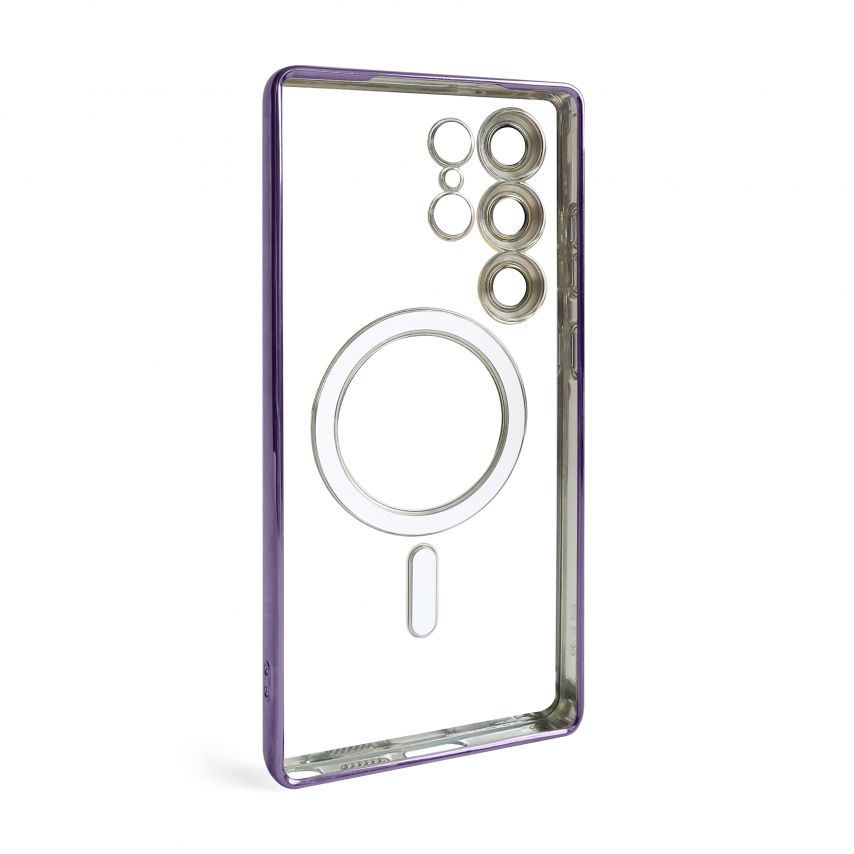 Coque avec MagSafe pour Samsung Galaxy S25 Ultra/S938 (2025) violet (11)