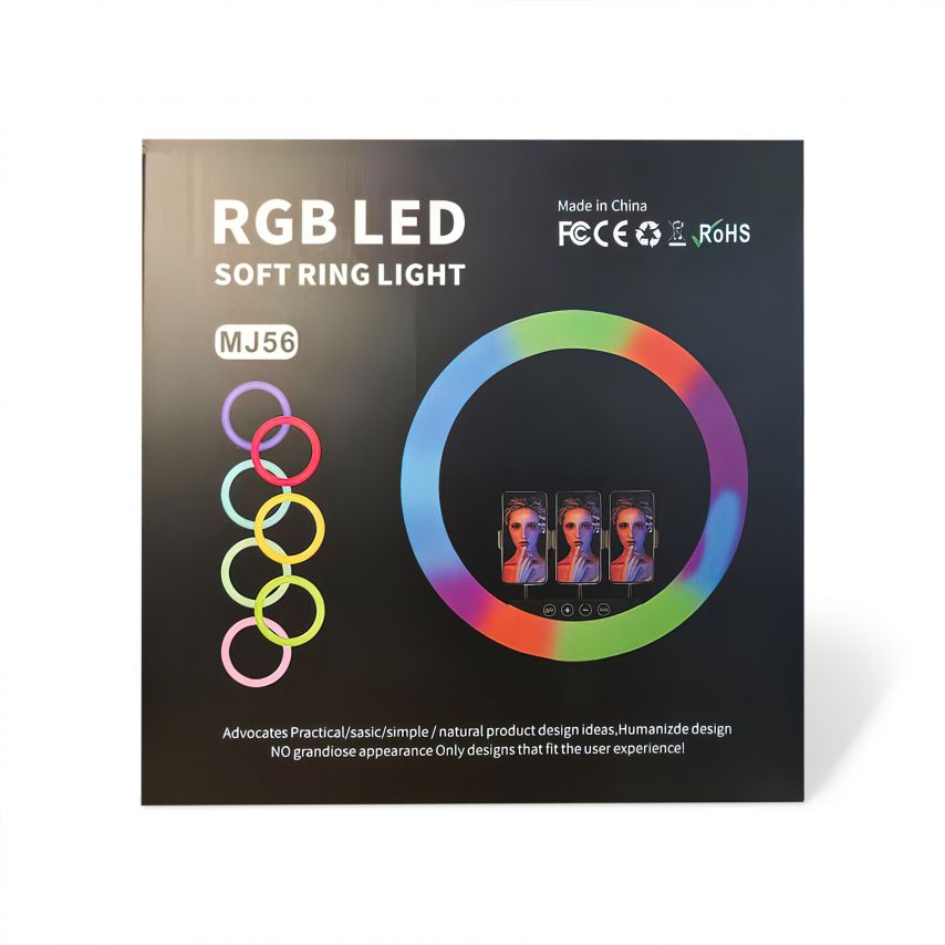 RGB Ring Light MJ-56/LJJ-56 (56cm) + floor stand