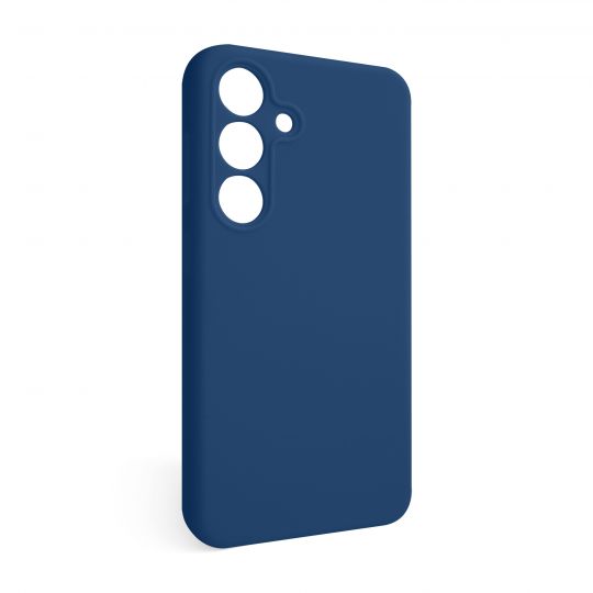 Hülle Full Silicone für Samsung Galaxy S25 Plus/S936 (2025) blue cobalt (20) (ohne Logo)