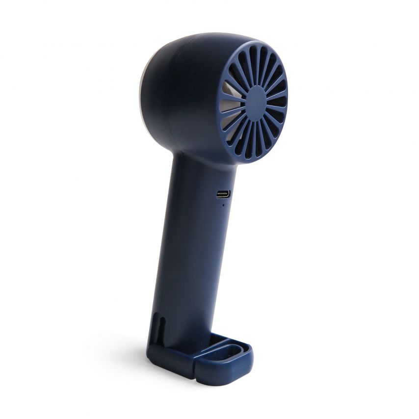 Ventilateur portable Y‑20 1200mAh bleu