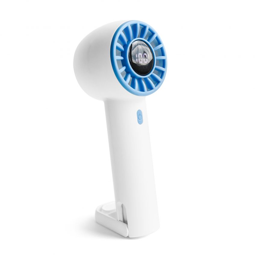 Ventilateur portable Y‑20 1200mAh blanc