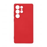 Hülle Full Silicone für Samsung Galaxy S25 Ultra/S938 (2025) red (14) (ohne Logo)