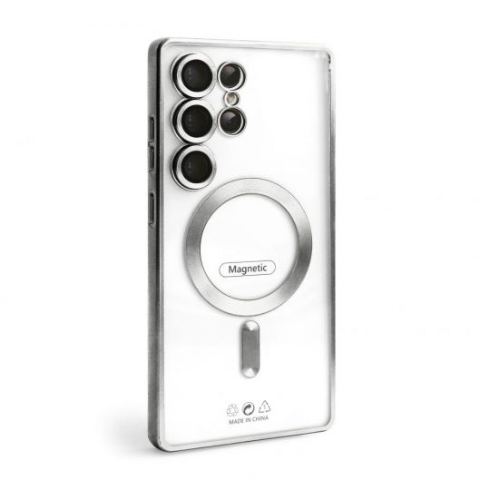 Hülle mit MagSafe für Samsung Galaxy S23 Ultra/S918 (2023) silver (10) - Kaufen Sie für 4.30 € in Deutschland