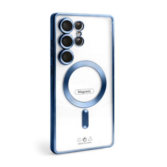 Hülle mit MagSafe für Samsung Galaxy S23 Ultra/S918 (2023) blue (04) - Kaufen Sie für 4.30 € in Deutschland