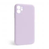 Case Full Silicone for Apple iPhone 12 lilac purple (72) with camera protection (without logo)