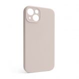 Case Full Silicone for Apple iPhone 13 grey pink (73) with camera protection (without logo) - Buy for 2.75 € in Germany