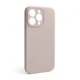 Case Full Silicone for Apple iPhone 13 Pro grey pink (73) with camera protection (without logo) - Buy for 2.75 € in Germany