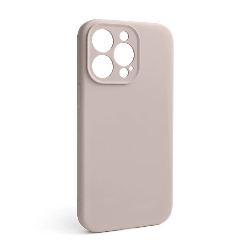 Case Full Silicone for Apple iPhone 13 Pro grey pink (73) with camera protection (without logo)