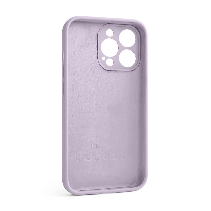 Case Full Silicone for Apple iPhone 13 Pro lilac purple (72) with camera protection (without logo)
