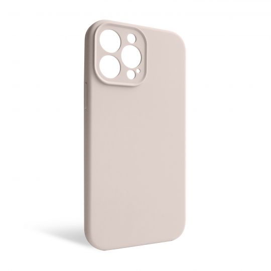 Case Full Silicone for Apple iPhone 13 Pro Max grey pink (73) with camera protection (without logo)
