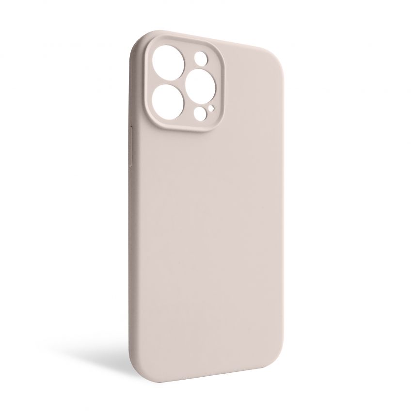 Case Full Silicone for Apple iPhone 13 Pro Max grey pink (73) with camera protection (without logo)