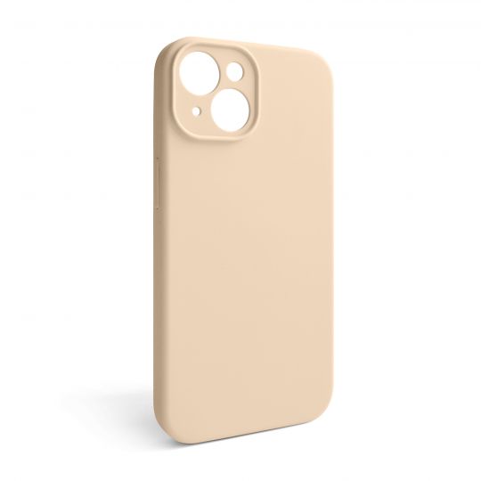 Case Full Silicone for Apple iPhone 14 desert gold (76) with camera protection (without logo)