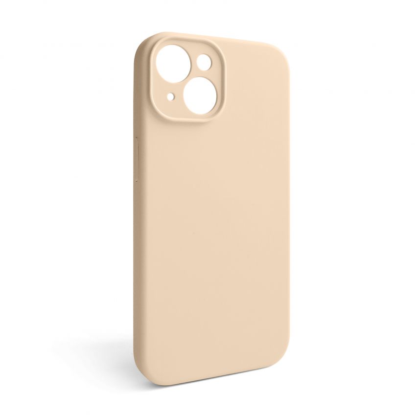 Case Full Silicone for Apple iPhone 14 desert gold (76) with camera protection (without logo)