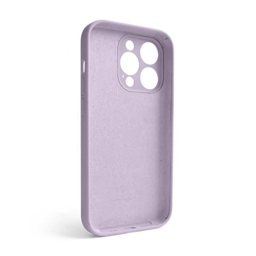 Hülle Full Silicone für Apple iPhone 14 Pro lilac purple (72) mit Kameraschutz (ohne Logo)
