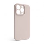 Hülle Full Silicone für Apple iPhone 14 Pro grey pink (73) mit Kameraschutz (ohne Logo) - Kaufen Sie für 2.75 € in Deutschland