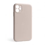 Case Full Silicone for Apple iPhone 11 grey pink (73) with camera protection (without logo) - Buy for 2.75 € in Germany
