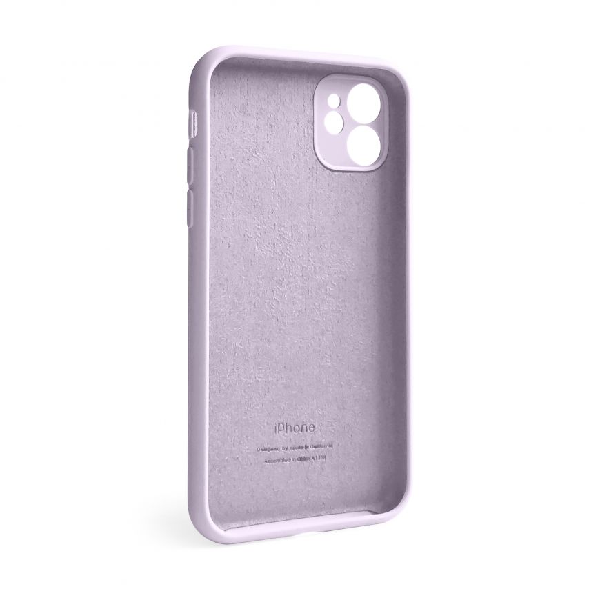 Case Full Silicone for Apple iPhone 11 lilac purple (72) with camera protection (without logo)