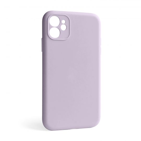 Case Full Silicone for Apple iPhone 11 lilac purple (72) with camera protection (without logo)