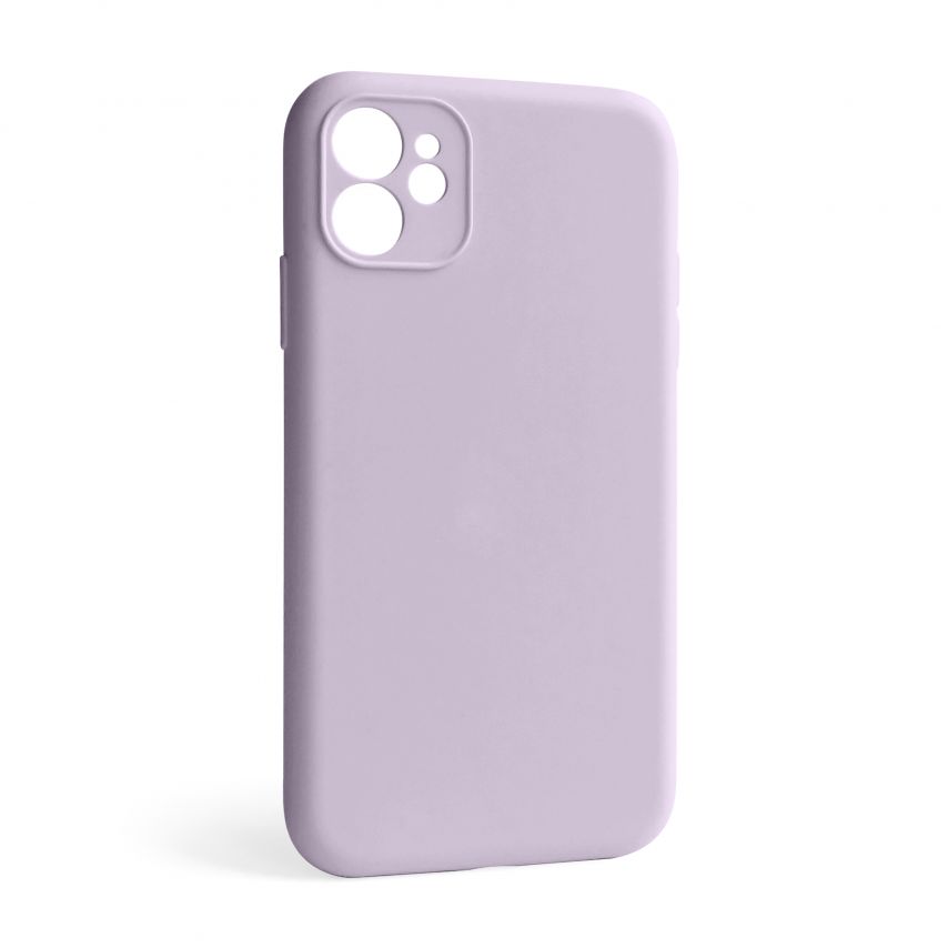 Case Full Silicone for Apple iPhone 11 lilac purple (72) with camera protection (without logo)