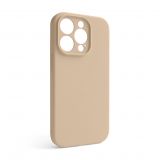 Hülle Full Silicone für Apple iPhone 14 Pro desert gold (76) mit Kameraschutz (ohne Logo)