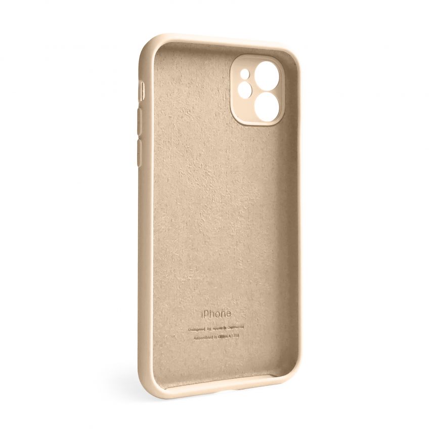 Case Full Silicone for Apple iPhone 11 desert gold (76) with camera protection (without logo)
