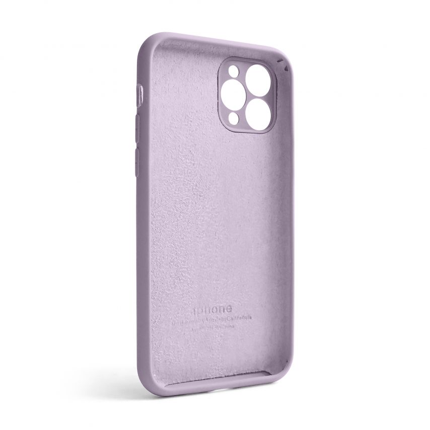 Case Full Silicone for Apple iPhone 11 Pro lilac purple (72) with camera protection (without logo)