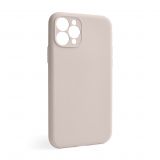 Case Full Silicone for Apple iPhone 11 Pro grey pink (73) with camera protection (without logo)