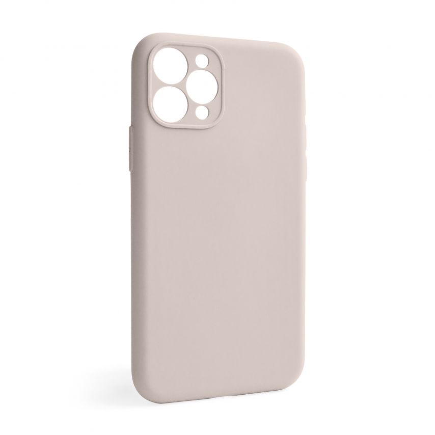 Case Full Silicone for Apple iPhone 11 Pro grey pink (73) with camera protection (without logo)