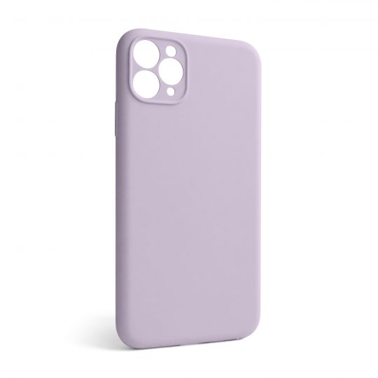 Case Full Silicone for Apple iPhone 11 Pro Max lilac purple (72) with camera protection (without logo)