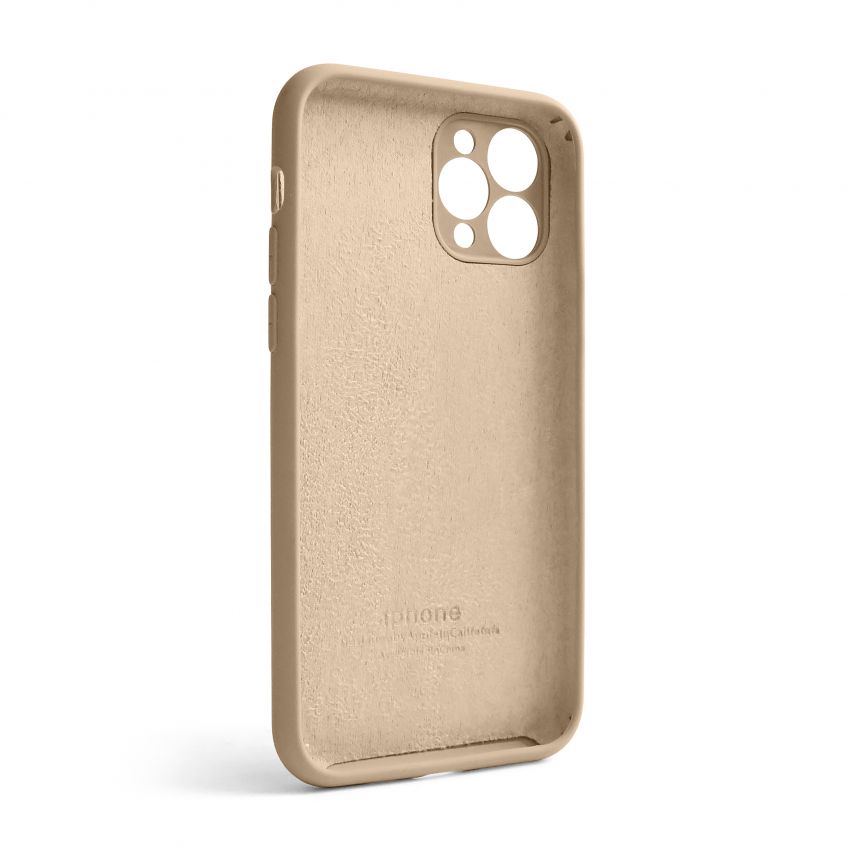 Case Full Silicone for Apple iPhone 11 Pro desert gold (76) with camera protection (without logo)