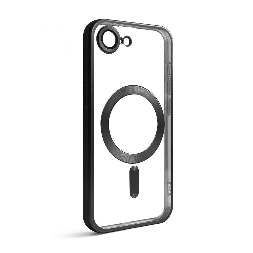 Hülle mit MagSafe für Apple iPhone 16e black (09) matte