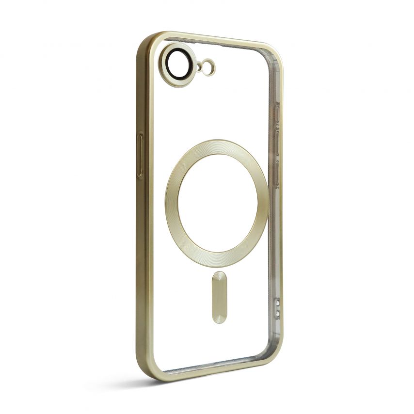 Hülle mit MagSafe für Apple iPhone 16e gold (03) matte