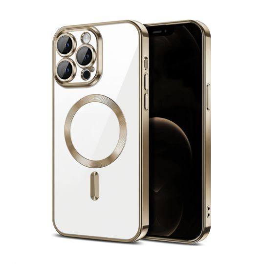 Coque avec MagSafe pour Apple iPhone 16e or (03) mat