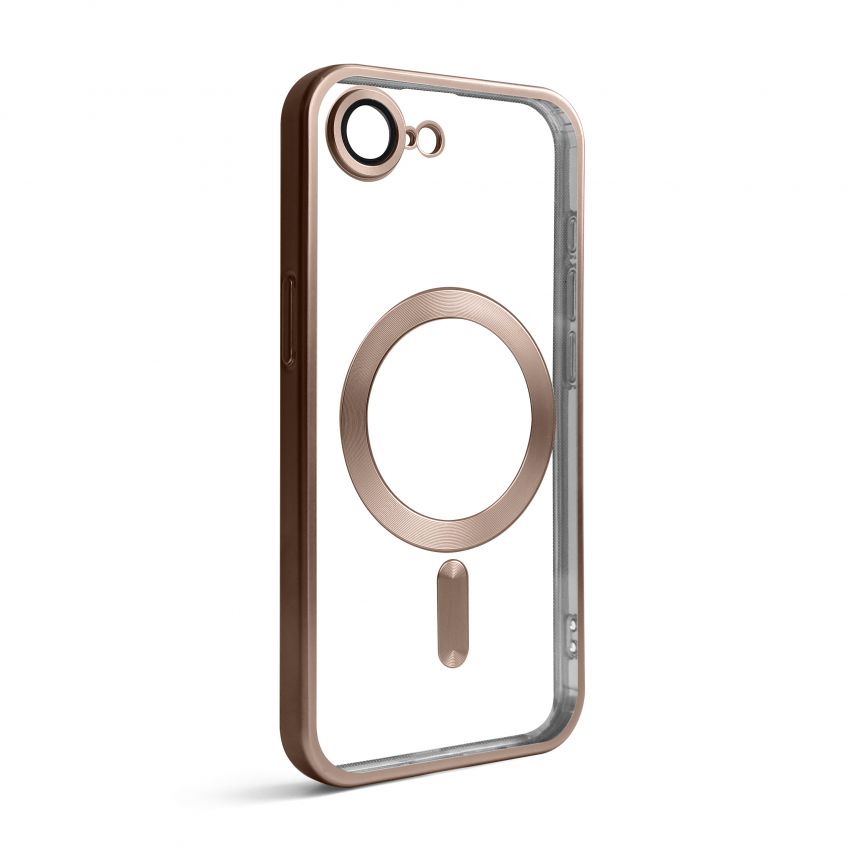 Hülle mit MagSafe für Apple iPhone 16e brown (13) matte