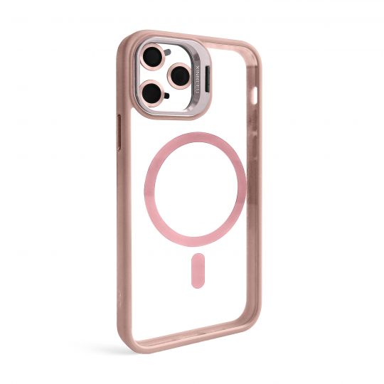 Case with MagSafe for Apple iPhone 12 Pro with stand and camera protection pink (10) - Buy for 5.90 € in Germany