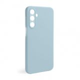 Coque intégrale en Silicone pour Samsung Galaxy A26 5G/A266 (2025) bleu clair (05) (sans logo)