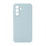 Coque intégrale en Silicone pour Samsung Galaxy A36 5G/A366 (2025) A56 5G/A566 (2025) bleu clair (05) (sans logo)