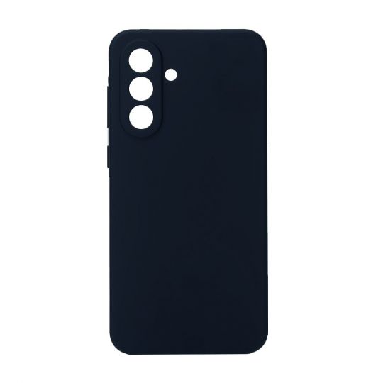 Coque intégrale en Silicone pour Samsung Galaxy A36 5G/A366 (2025) A56 5G/A566 (2025) bleu foncé (08) (sans logo)