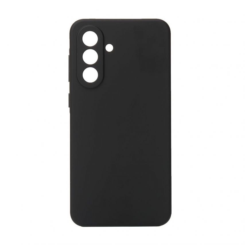 Coque intégrale en Silicone pour Samsung Galaxy A36 5G/A366 (2025) A56 5G/A566 (2025) noir (18) (sans logo)
