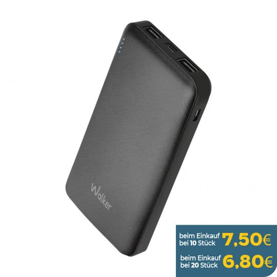 Power Bank WALKER WB-411 10000mAh schwarz - Kaufen Sie für 12.35 € in Deutschland