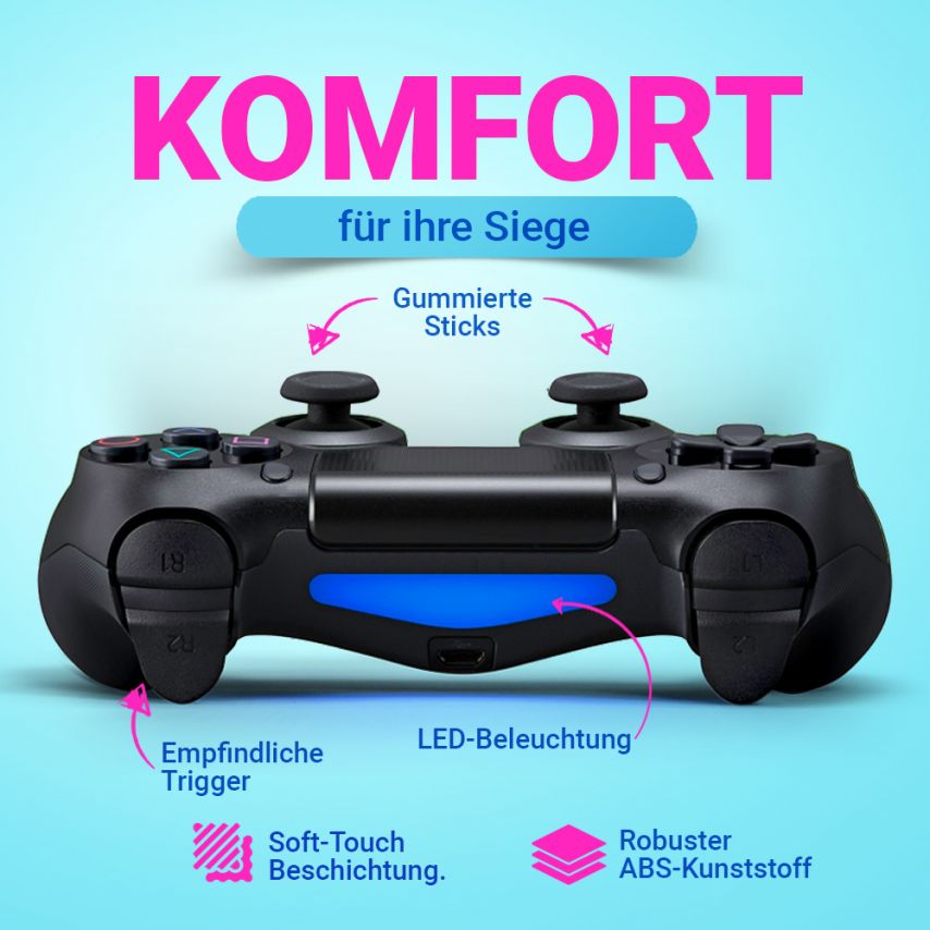 Wireless Gamepad WALKER WPS-401 transparent
