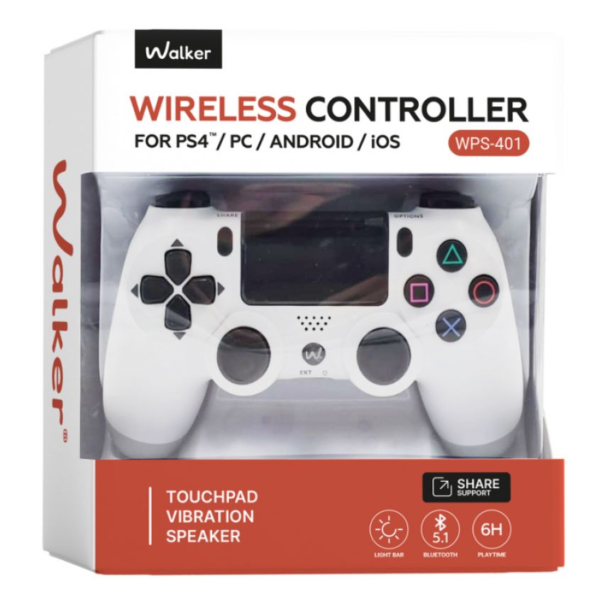 Wireless Gamepad WALKER WPS-401 black