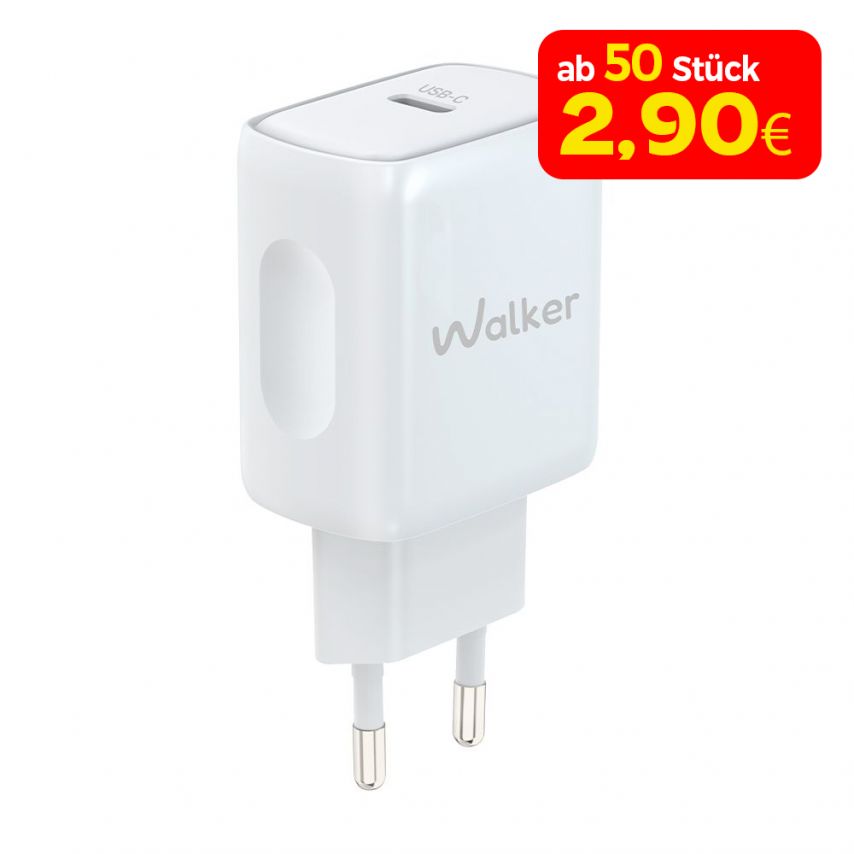 Netzladegerät (Adapter) WALKER WH-64 PD_25W weiß
