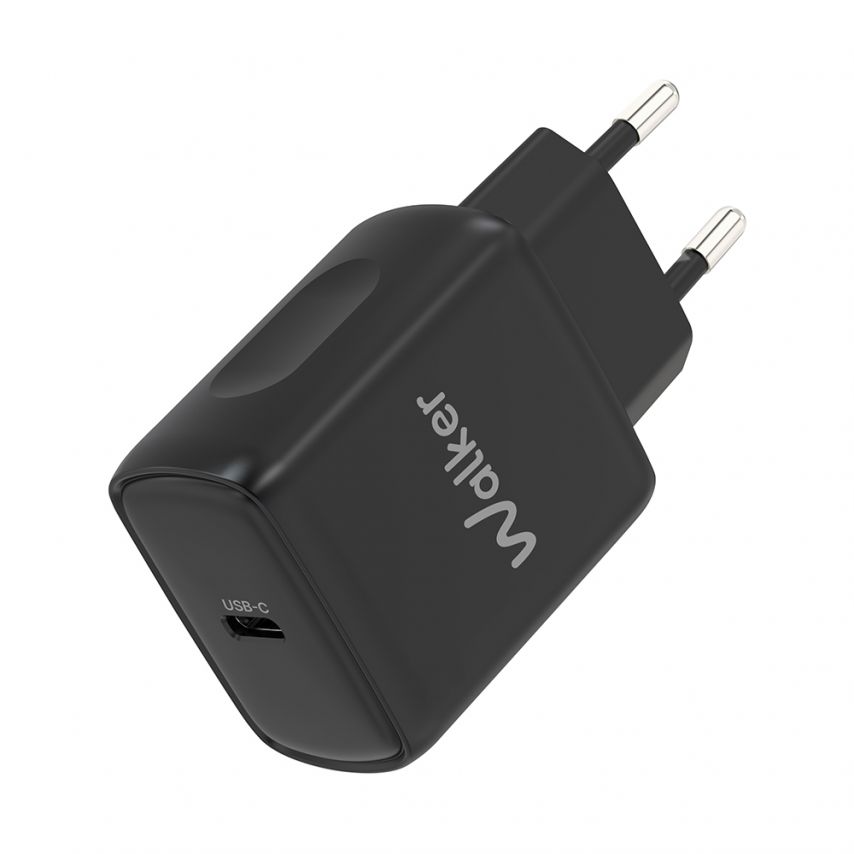 Network Charger (Adapter) WALKER WH-64 PD_25W black
