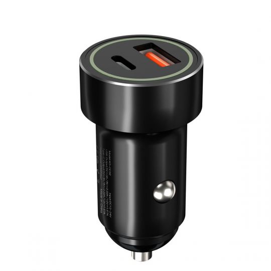 Autoladegerät (Adapter) XO CC32 PD / QC3.0 / 20W schwarz