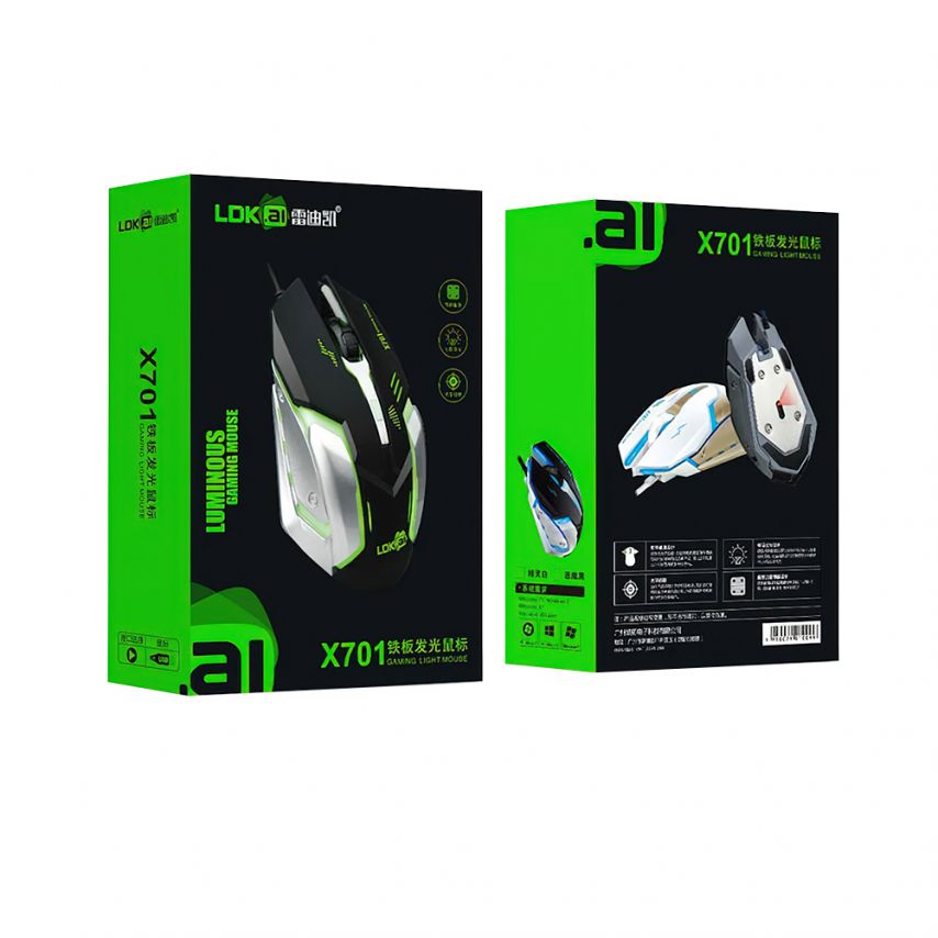 Wired Mouse LDK X701 black