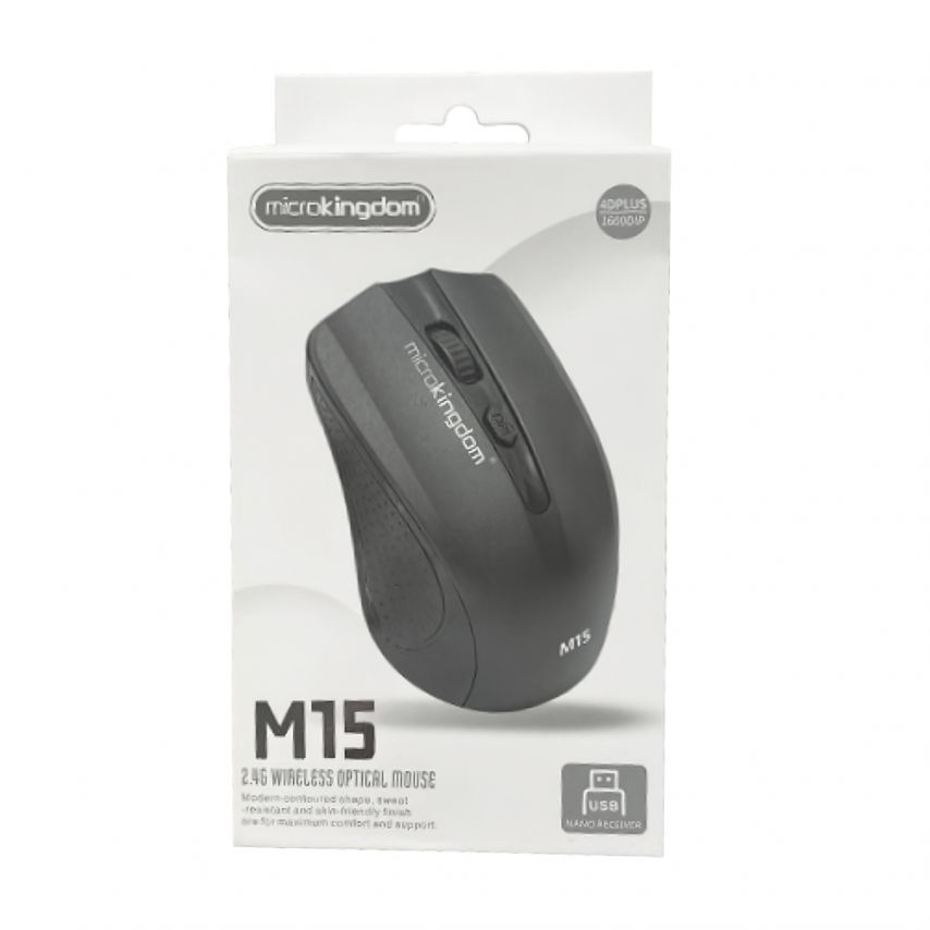 Wireless Mouse M15 (2.4g) black