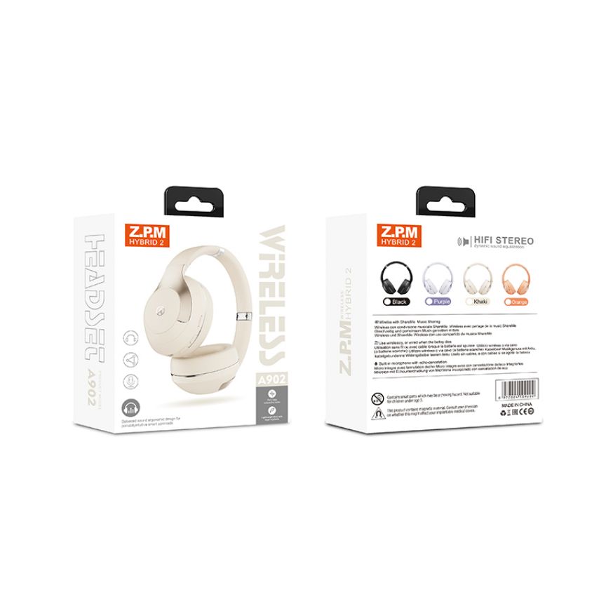Bluetooth Headphones A902 orange