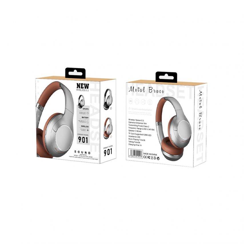 Bluetooth Headphones A901 black